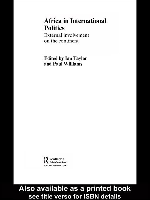 Cover image for Africa in International Politics